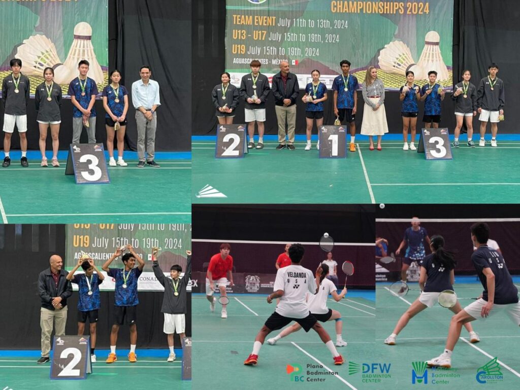 XXXII BADMINTON PAN AM JUNIOR CHAMPIONSHIP 2024 IN AGUASCALIENTES, MEXICO – ANIRUD VELDANDA & ANSEN LIU