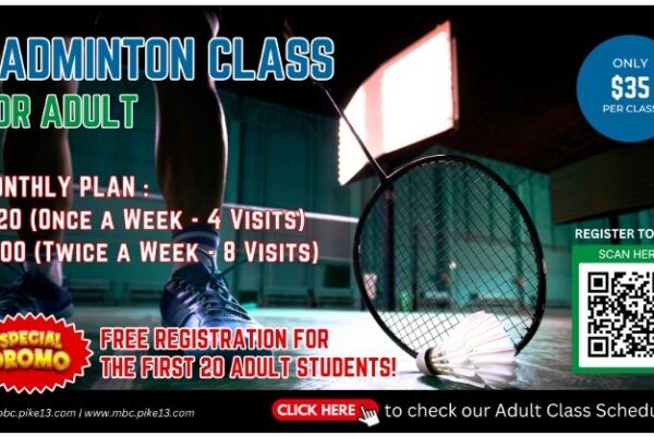 Adult Class Promo
